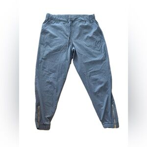 Albion Jetsetters Sz Small Women’s Chambray Blue Joggers Pants